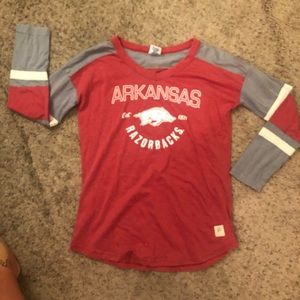 Arkansas Razorback long sleeve shirt size medium